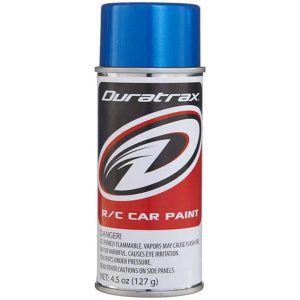 Duratrax Polycarbonate Metallic Blue Aerosol Paint 4.5oz dtxr4265