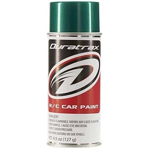 Duratrax Polycarbonate Metallic Green Aerosol Paint 4.5oz DTXR4266