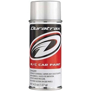 Duratrax Polycarbonate Pearl White Aerosol Paint 4.5oz DTXR4276