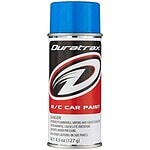 Duratrax Polycarbonate Fluorescent Blue Aerosol Paint 4.5oz DTXR4282