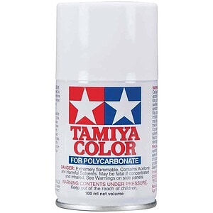 Tamiya Polycarbonate PS-1 White Aerosol Paint 100ml TAM86001