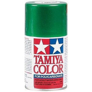 Tamiya Polycarbonate PS-17 Metal Green Aerosol Paint 100ml TAM86017
