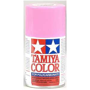 Tamiya Polycarbonate PS-29 Fluorescent Pink Aerosol Paint 100ml TAM86029