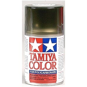Tamiya Color spray paint can for RC model cars and polycarbonate surfaces.