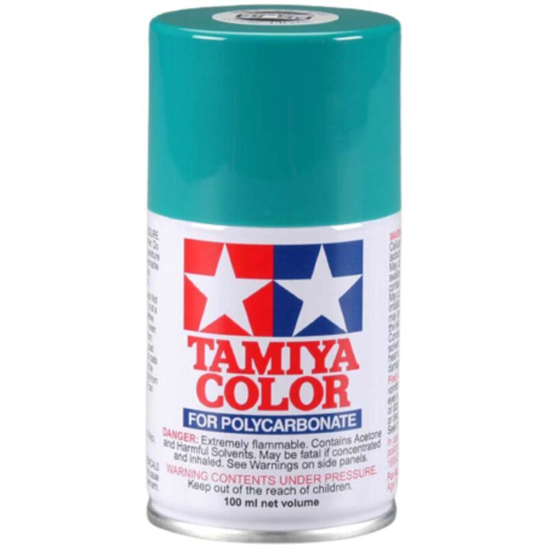 Tamiya Polycarbonate PS-54 Cobalt Green Aerosol Paint 100ml TAM86054