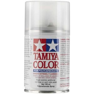 Tamiya Polycarbonate PS-55 Flat Clear Aerosol Paint 100ml TAM86055