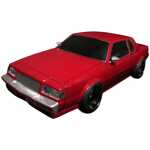 APlastics Buick Grand National - Body (Clear) - bgn-1-3 APlastics Buick Grand National - Body (Clear)