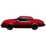 APlastics Buick Grand National - Body (Clear) - bgn-3-2 APlastics Buick Grand National - Body (Clear)