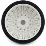 JConcepts Speed Claw Belted Tire Pre-Mounted with Cheetah Speed-Run Wheel - White (2) - jco3113-19_1 JConcepts Speed Claw Belted Tire Pre-Mounted with Cheetah Speed-Run Wheel - White (2)
