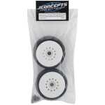 JConcepts Speed Claw Belted Tire Pre-Mounted with Cheetah Speed-Run Wheel - White (2) - jco3113-19_3 JConcepts Speed Claw Belted Tire Pre-Mounted with Cheetah Speed-Run Wheel - White (2)