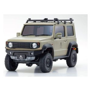 1/24 MX-01 Mini-Z 4X4 Readyset w/APIO Jimny Sierra Body and 2.4GHz Radio System - Khaki KYO32525K