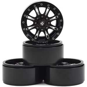 RC4WD Ballistic OffRoad Scythe 1.9 Beadlock Wheel Black 4 RC4ZW0217