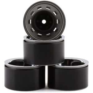 High-performance RC car wheels and tires, durable rubber for off-road use, race-ready rims.