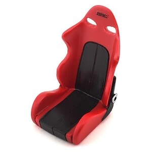 Sideways RC Scale Drift Bucket Seat V2 (Red)