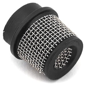 Sideways RC Scale Drift Cone Filter (Black) (Style 1)
