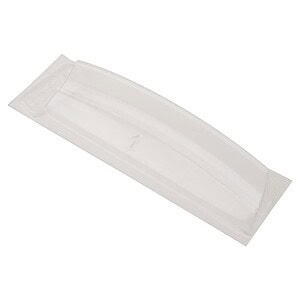 Sideways RC Scale Drift 130mm Ducktail Wing (Style 1) Clear