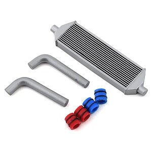 Sideways RC Scale Drift Full Intercooler Kit (Silver) (Low Profile)