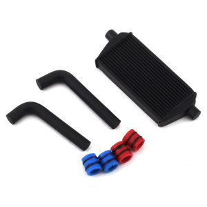 Sideways RC Scale Drift Full Intercooler Kit (Black) (Small)