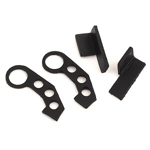 Sideways RC Scale Drift JDM Tow Hook (Black) (2) (Style 3)