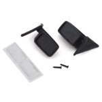 Sideways RC Scale Drift Universal Side Mirror (2) (Version 3) - sdw-mirror-3-1-jpg Replacement bumper parts for RC cars, durable black plastic bumper with screws.