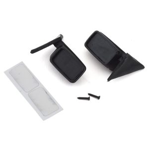 Replacement bumper parts for RC cars, durable black plastic bumper with screws.