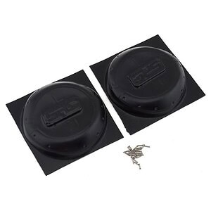 Sideways RC Scale Drift Universal Overfender (Black) (Style 1)