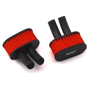 Sideways RC Scale Drift Rotary Filter (Red) (Style 2)