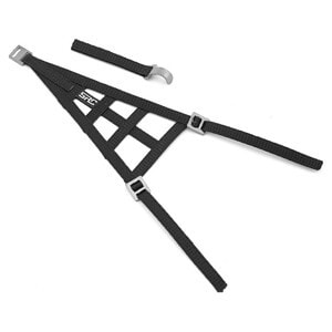 Sideways RC Scale Drift Triangle Window Net (Black)
