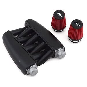 Sideways RC Scale Drift Dual V8 Intake