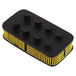 Sideways RC Scale Drift V8 Air Filter (Yellow) (Style 1)