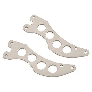 Sideways RC Scale Drift Custom Wing Mount (Silver) (Style 11)