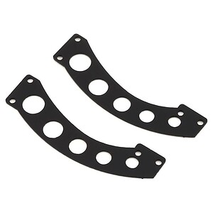 Sideways RC Scale Drift Custom Wing Mount (Black) (Style 12)