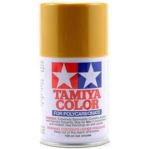 Tamiya Polycarbonate PS-56 Mustard Yellow Aerosol Paint 100ml TAM86056