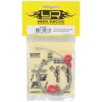 Yeah Racing 1/10 Crawler Scale Steel Wire Rope Accessory w/Hooks YEA-YA-0373 - yea-ya-0373_1 Yeah Racing 1/10 Crawler Scale Steel Wire Rope Accessory w/Hooks YEA-YA-0373