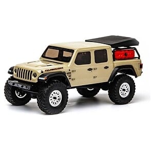 1/24 SCX24 Jeep JT Gladiator 4WD Rock Crawler Brushed RTR Beige AXI00005T1