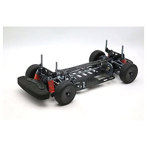 G-Made 1/10 Scale Full Carbon Fiber Onroad Chassis - Extra Spring Set Included GMARRTC01