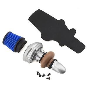 Sideways RC Scale Drift Half Turbo w/Cone Filter (Blue) SDW-HTURCONE-BL