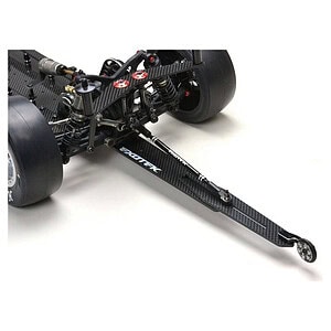 Exotek Carbon Fiber Adjustable Wheelie Bar Set - for 22 3.0-22 5.0 EXO1961