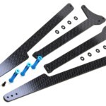 Exotek DR10 Adjustable Wheelie Bar Set - 12 inch Carbon and Alloy EXO1962 - exo1962a Exotek DR10 Adjustable Wheelie Bar Set - 12 inch Carbon and Alloy EXO1962