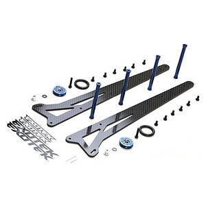 High-quality carbon fiber RC car parts, suspension rods, and accessories for durability and speed.