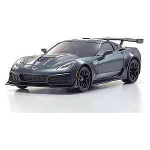Kyosho Mini-Z Chevrolet Corvet ZR1 Autoscale Shadow Gray Metallic 1/28 Body Pre-Painted
