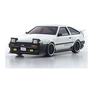 Kyosho Mini-Z Toyota Sprinter Trueno AE86 GTV White Autoscale 1/28 Body Pre-Painted