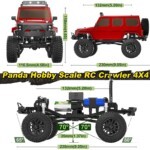 1/24 Tetra24 X3 Portal Edition RTR Scale Mini Crawler Red PHT2402R - pht2402rc 1/24 Tetra24 X3 Portal Edition RTR Scale Mini Crawler Red PHT2402R