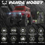 1/24 Tetra24 X3 Portal Edition RTR Scale Mini Crawler Red PHT2402R - pht2402rd 1/24 Tetra24 X3 Portal Edition RTR Scale Mini Crawler Red PHT2402R