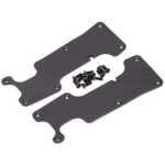 Traxxas Suspension arm covers black rear (left and right)/ 2.5x8 CCS (12) TRA9634 - 9634 Traxxas Suspension arm covers black rear (left and right)/ 2.5x8 CCS (12) TRA9634