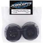 JConcepts Coil Mambo Street Eliminator Rear Drag Racing Wheels - Black - jco3409b_2 JConcepts Coil Mambo Street Eliminator Rear Drag Racing Wheels - Black