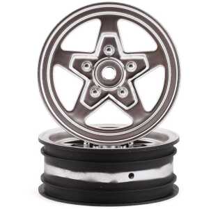 Losi 22S Drag Front Wheel - Chrome (2)