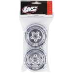 Losi 22S Drag Rear Wheel - Satin Chrome (2)