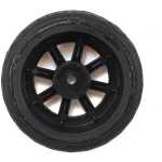 Protoform Vintage Racing Pre-Mounted Front Tire - Black (2) - 26mm - prm10140-18_1 Protoform Vintage Racing Pre-Mounted Front Tire - Black (2) - 26mm