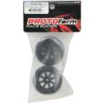 Protoform Vintage Racing Pre-Mounted Front Tire - Black (2) - 26mm - prm10140-18_2 Protoform Vintage Racing Pre-Mounted Front Tire - Black (2) - 26mm